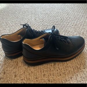 Samuel Hubbard "dress fast" black leather shoe